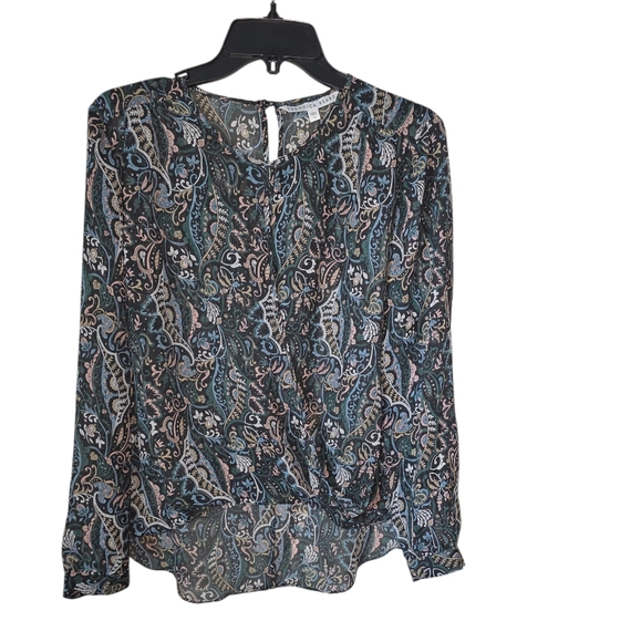 Veronica Beard Multicolor Paisley Blouse - Picture 2 of 7